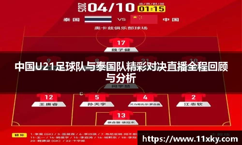 中国U21足球队与泰国队精彩对决直播全程回顾与分析